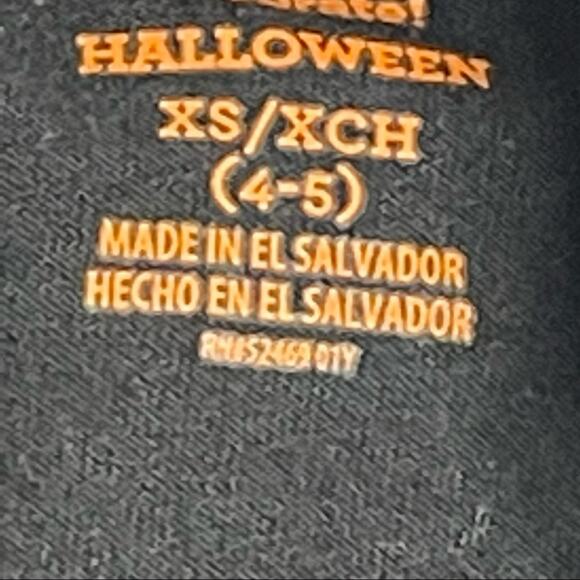 Halloween Size XS (4-5) O'Lanter Trick Or Treat T Shirt - Picture 3 of 6